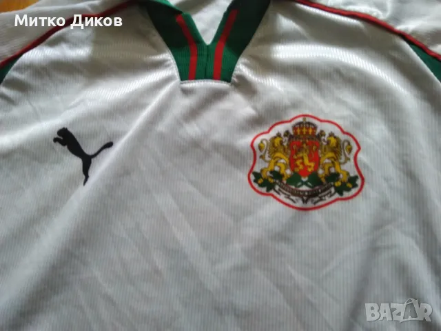 България футболна тениска маркова на Пума1996г. размер ХЛ, снимка 4 - Футбол - 49963570