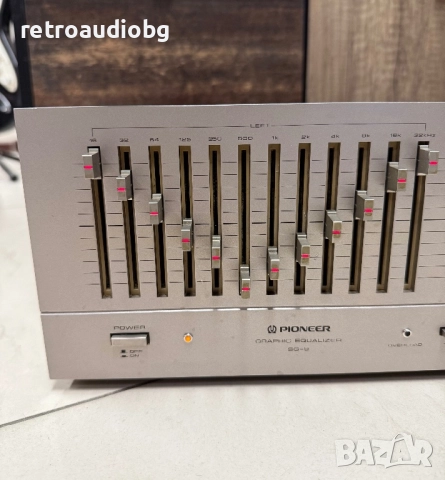 🔉Топ ретро стерео еквалайзер Pioneer SG-9 -2x12 честоти - Made in Japan🔉, снимка 3 - Ресийвъри, усилватели, смесителни пултове - 52242907
