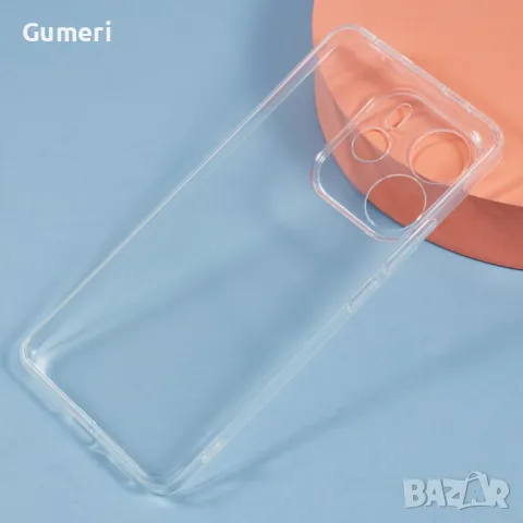  Xiaomi Redmi Note 14 4G  Силиконов Прозрачен Гръб, снимка 3 - Калъфи, кейсове - 49750052