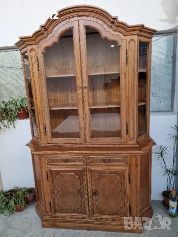 Масивна Витрина -внос от Германия! , снимка 3 - Секции и витрини - 49008201