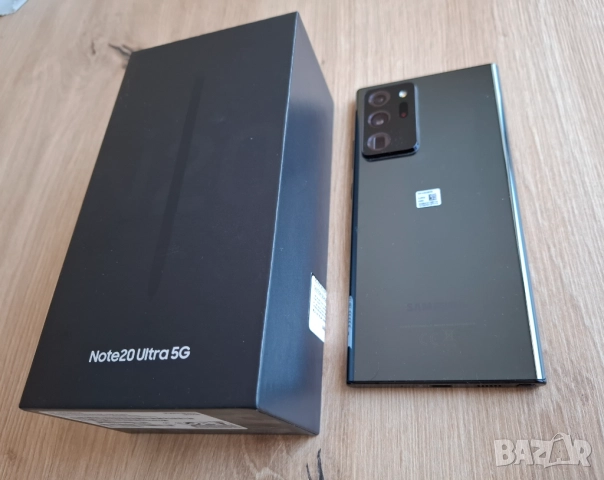 Смартфон Samsung Galaxy Note 20 Ultra, за ремонт или за части (работещ, но с повреден дисплей), снимка 4 - Резервни части за телефони - 52688164