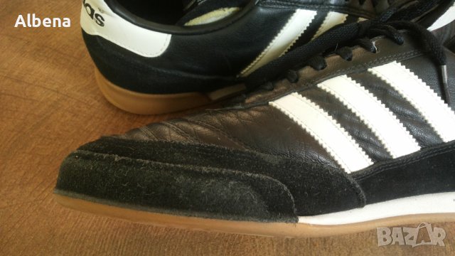 Adidas MUNDIAL GOAL Leather Football Shoes Размер EUR 43 1/3 / UK 9 за футбол в зала 66-14-S, снимка 9 - Спортни обувки - 43718009