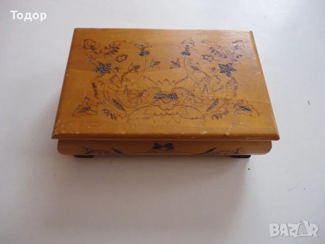 Дървена кутия за бижута 11, снимка 9 - Колекции - 50473390