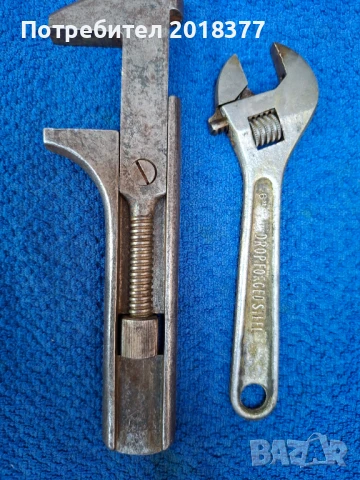 Раздвижни винтидж ключове - GERMANY/раздвижни , снимка 2 - Ключове - 51377104