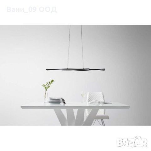 Елегантна LED таванна лампа, снимка 2 - Лед осветление - 43159025