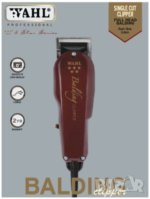 Професионална машинка Wahl Balding Clipper за подстригване, машинка за подстригване с кабел, снимка 7 - Машинки за подстригване - 53501082