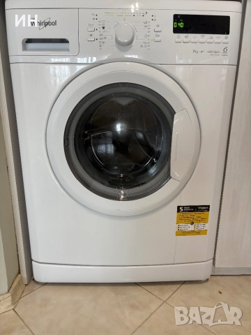 Пералня Whirlpool 6th sense, снимка 5 - Перални - 52010560