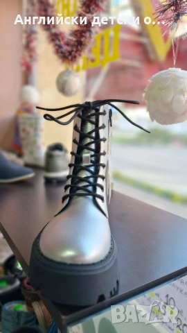 Английски детски боти -Zara, снимка 4 - Детски боти и ботуши - 52829877