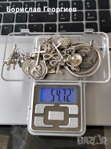 Лот сребърни медальони 925, снимка 6 - Колиета, медальони, синджири - 52624799