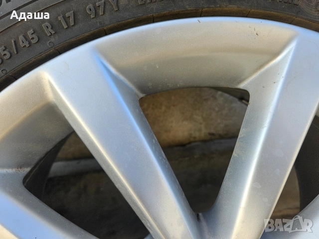 Джанти 17 5 112 vw passat b7, снимка 18 - Гуми и джанти - 53105144