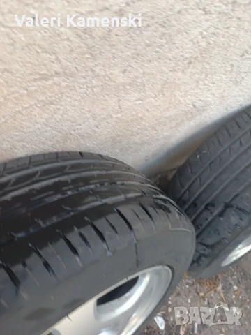 Оригинални джанти с гуми от Мерцедес w210, снимка 4 - Гуми и джанти - 51047071