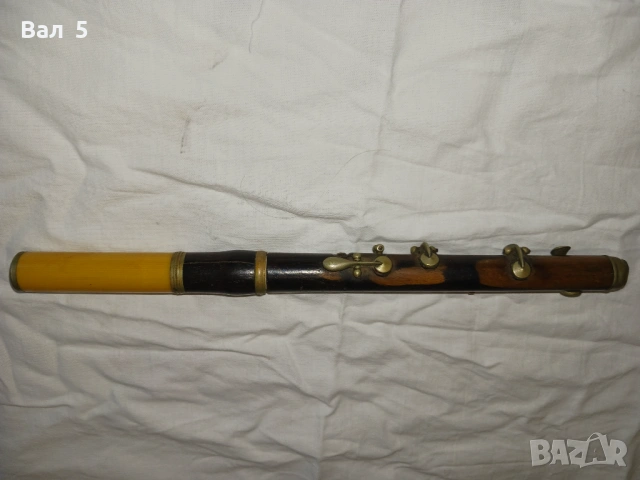 Много стара пиколо флейта, снимка 4 - Духови инструменти - 53246107