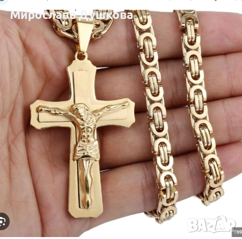 комплект от медицинска стомана, снимка 2 - Бижутерийни комплекти - 52851182