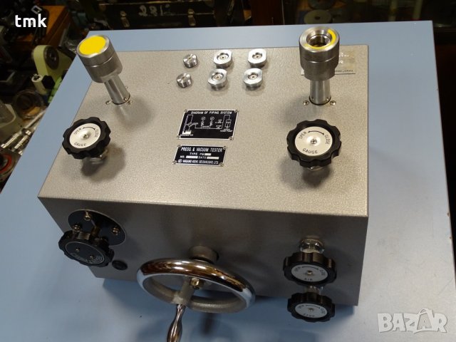 Стенд за манометри Press and Vacuum Tester NAGANO KEIKI PM-41, снимка 4 - Други машини и части - 33380441