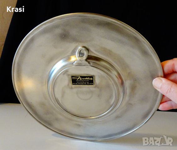 Калаена чиния,пано с Ездачи,Кораб,Артемида,Орел,Дворец,630 гр, снимка 7 - Антикварни и старинни предмети - 27758080