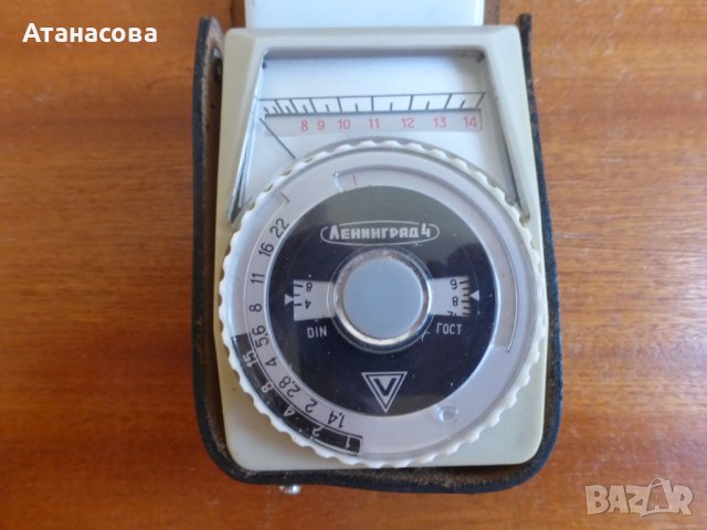 Фотографски светломер "Ленинград 4", снимка 3 - Чанти, стативи, аксесоари - 43808275