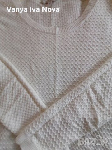 Clockhouse плетена блуза, снимка 2 - Блузи с дълъг ръкав и пуловери - 43438153