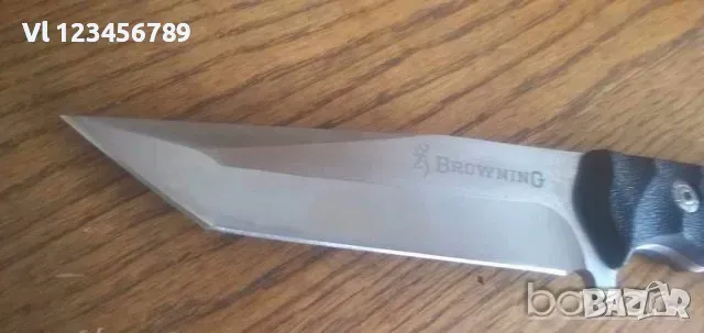Browning 3 модела на ловен нож с калъф 22-23 см, снимка 7 - Ножове - 48777049
