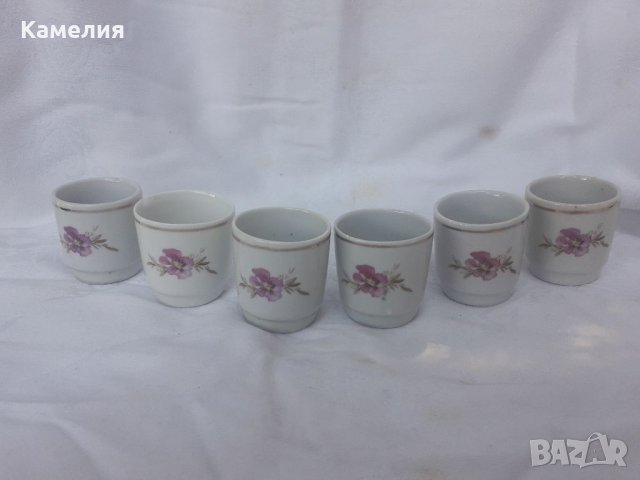 Малки български порцеланови чашки, снимка 1 - Чаши - 37244072