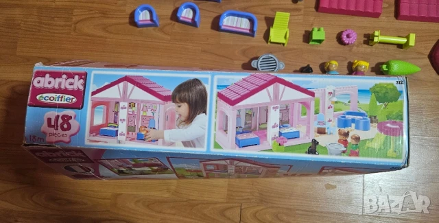 Конструктор Вила на морето Abrick, 48 части, снимка 5 - Конструктори - 51253690