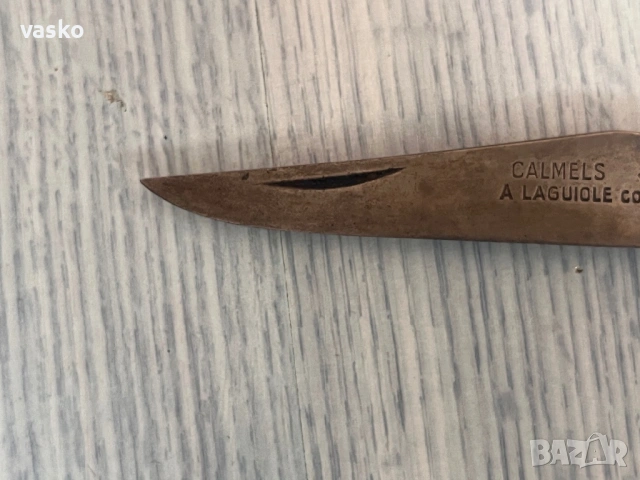 LAGUIOLE-стар,оригинален, снимка 3 - Ножове - 53218894