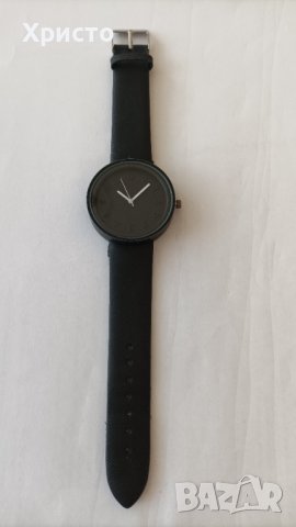 Стилен мъжки часовник - черен циферблат кварц., снимка 3 - Мъжки - 39817161