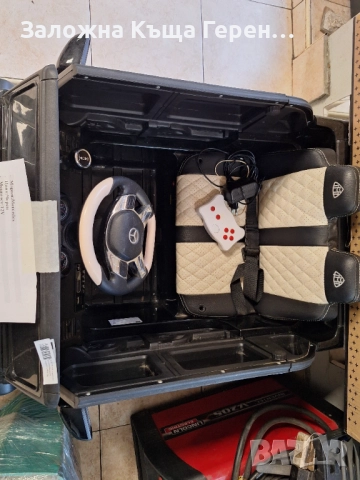 Акумулаторна кола с дистанционно Mercedes , снимка 3 - Детски велосипеди, триколки и коли - 52559970