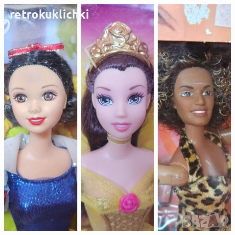 Ретро кукли в кутии - Барби, Дисни, Spice Girls 