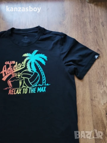 adidas - страхотна мъжка тениска КАТО НОВА Л, снимка 4 - Тениски - 50951815