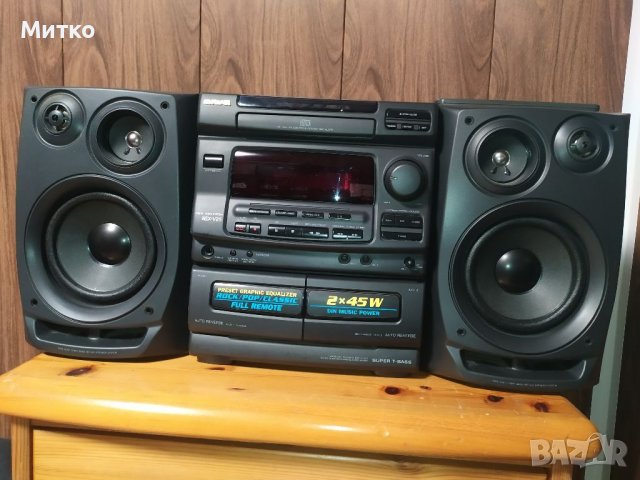 DIGITAL AUDIO SYSTEM NSX-V25 "AIWA" , SUPER T - BASS AUTO REVERSE, снимка 8 - Аудиосистеми - 39733356