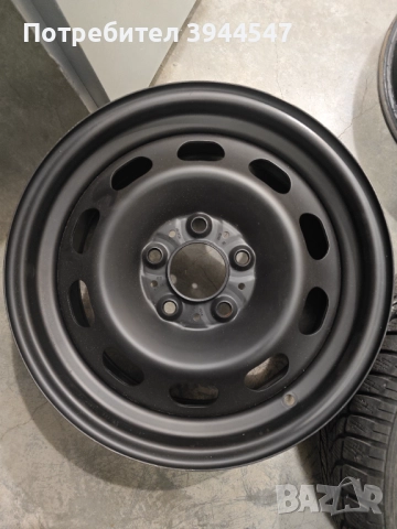 4 стоманени джанти БМВ 3 E46 E90 F30 5x120 7JX16 ET31, снимка 5 - Гуми и джанти - 52063756