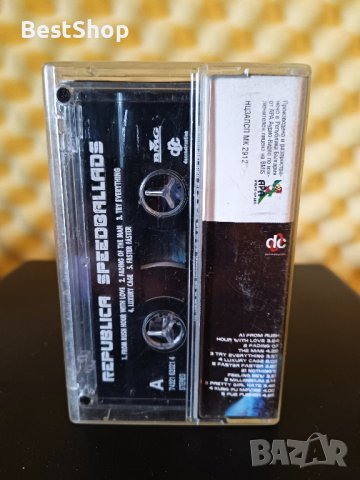 Republica - Speed ballads, снимка 2 - Аудио касети - 36953300