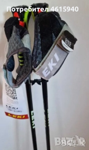 LEKI 135см ЛЕКИ нови щеки система TRIGGER 3D 359лв, снимка 4 - Зимни спортове - 52408662