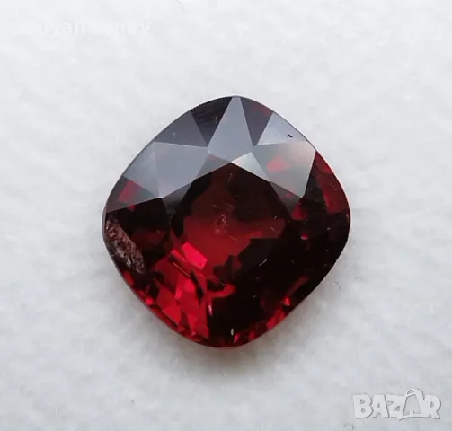 Рядък червен шпинел в голям размер - 3.35кт.! GIA сертификат! Нов!, снимка 11 - Други - 47556968