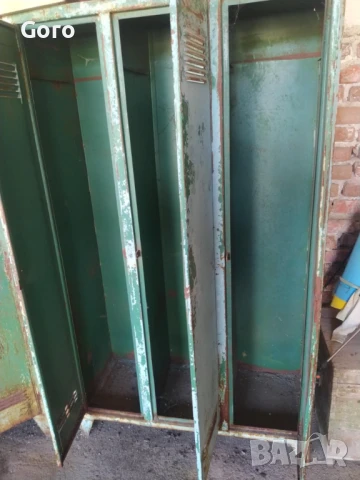 ПРОДАВАМ МЕТАЛНИ ГАРДЕРОБИ, снимка 2 - Гардероби - 50719496