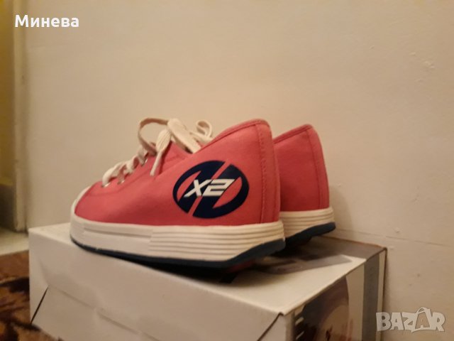 Кецове с колелца HEELYS Х2, снимка 14 - Детски маратонки - 31869534