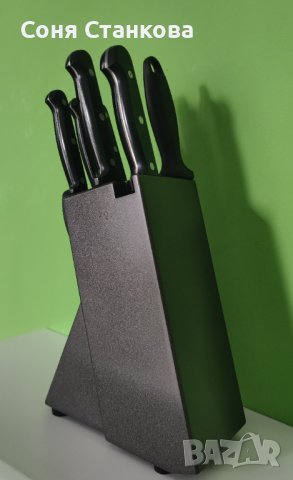ZWILLING - FOUR STAR - Луксозен комплект кухненски ножове с блок, снимка 5 - Прибори за хранене, готвене и сервиране - 43182646