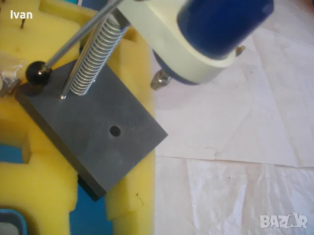 МИНИ ДРЕЛКА-ШЛИФОВАЛКА ПРАВ ШЛАЙФ ПЪЛЕН КОМПЛЕКТ СТОЙКА 45 АКСЕСОАРИ ЗА ТРУДНОДОСТЪПНИ МЕСТА KINZO, снимка 17 - Други инструменти - 48412350