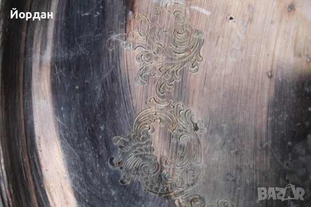 Посребрена фруктиера , снимка 8 - Антикварни и старинни предмети - 49713524