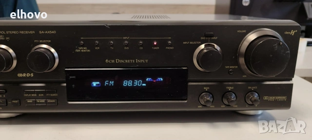 Ресивър Technics SA-AX540, снимка 4 - Ресийвъри, усилватели, смесителни пултове - 53380267