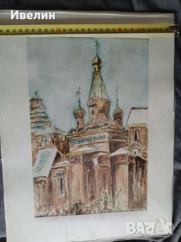 картина-църква "Свети Никола", снимка 3 - Картини - 32818514