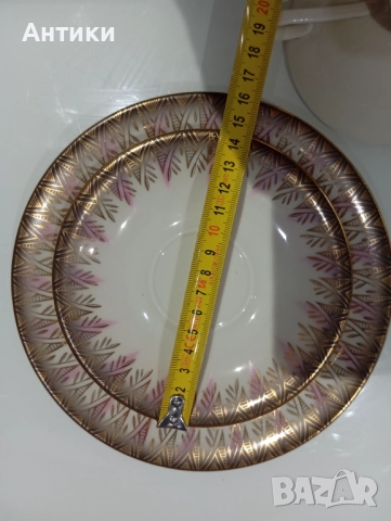 Порцеланов комплект за кафе маркиран , снимка 5 - Чаши - 52564030