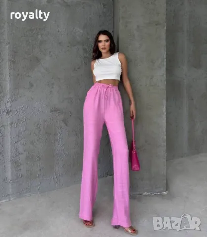 Розов дамски панталон 