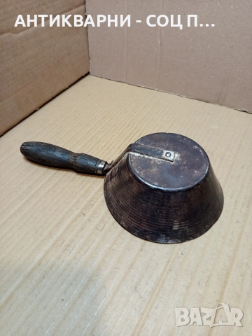 Соц Стар Метален Канчок За Зърно. НОМЕР 715., снимка 4 - Антикварни и старинни предмети - 53513801