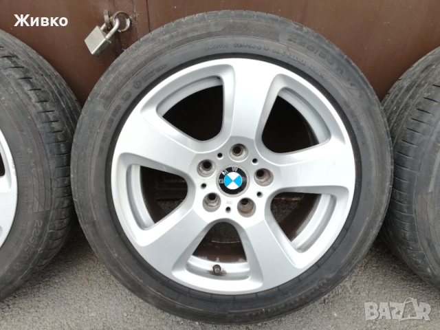 Джанти с гуми BMW E60/61 E90/91 225/50/17, снимка 6 - Гуми и джанти - 52708453