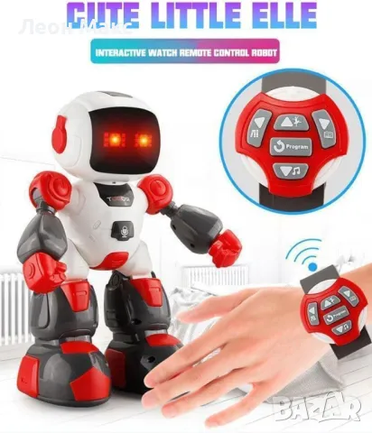 Интерактивен робот с дистанционно часовник , снимка 5 - Електрически играчки - 48159461