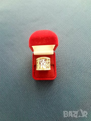 Златен пръстен 8.58гр.14кар., снимка 1 - Пръстени - 33497848