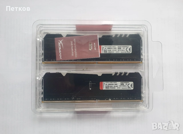 RAM Kingston RGB 16GB(2x8GB) DDR4 3200MHz, снимка 2 - RAM памет - 52518573