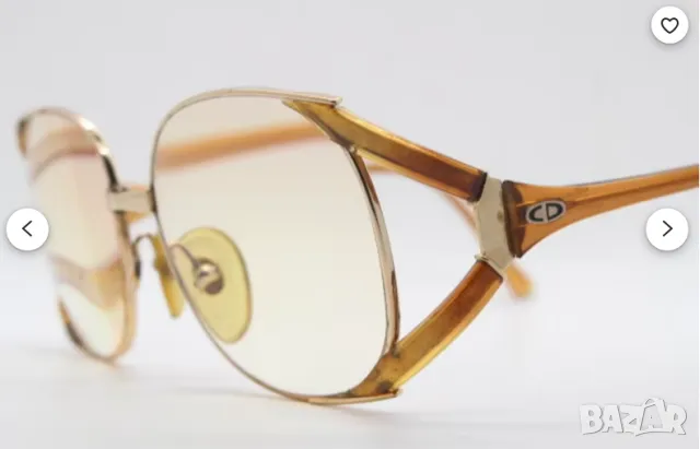 CHRISTIAN DIOR 2524 ЛУКСОЗНИ ВИНТИДЖ  Рамки за ДАМСКИ ОЧИЛА 80-ТЕ, снимка 5 - Слънчеви и диоптрични очила - 48899584