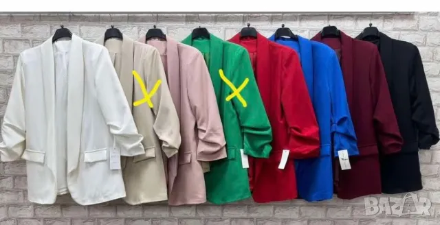 дамски сака в разнообразни цветове , снимка 3 - Сака - 50425428